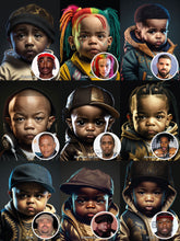 Load the image into the gallery viewer, US Rapper Set - Kings & Queens