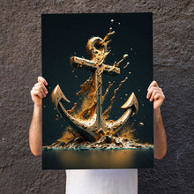 Laden Sie das Bild in den Galerie-Viewer, Anker Goldsplash