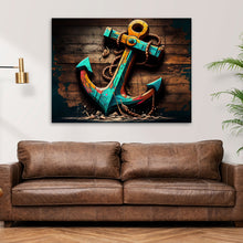 Laden Sie das Bild in den Galerie-Viewer, Anker Graffiti & Holz
