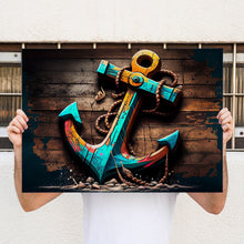 Laden Sie das Bild in den Galerie-Viewer, Anker Graffiti & Holz