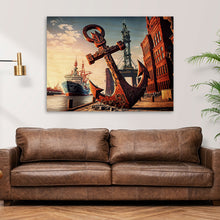 Laden Sie das Bild in den Galerie-Viewer, Anker am Hafen