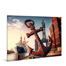 Laden Sie das Bild in den Galerie-Viewer, Anker am Hafen