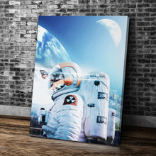 Laden Sie das Bild in den Galerie-Viewer, Astronaut und Schmetterling
