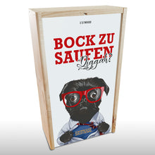 Laden Sie das Bild in den Galerie-Viewer, Saufnase Hund Doppelkiste