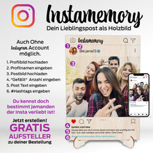 Load the image into the gallery viewer, <transcy>Instamemory - your favorite wooden post</transcy>