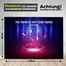 Load the image into the gallery viewer, <transcy>Einstein Prize IQ - wood picture</transcy>